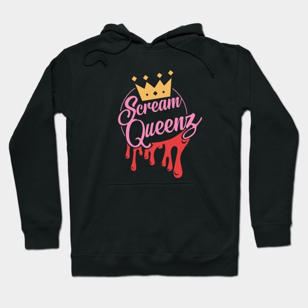 ScreamQueenz Logo 2019 Hoodie by ScreamTEEZ